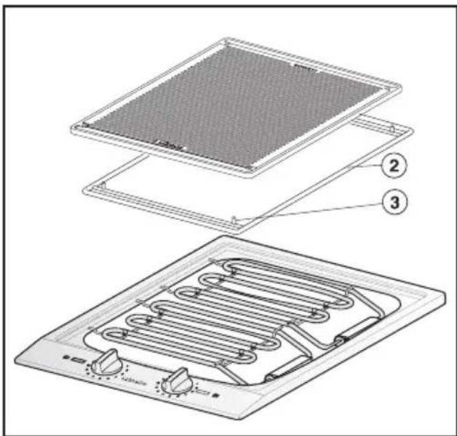 MIELE CSGP 1400 - Preparar el grill - 2