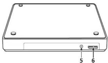 PIONEER BDRXS05 - Vue de partie arrêté/dessous - 1