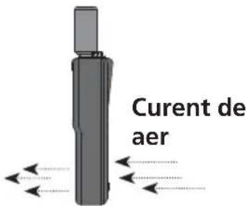 Laserliner MultiTestMaster - Vá rugám sá respectați urmátoarele indicazioni de'utilizare la determinarea vitezei vanttului / curentului de aer: - 4