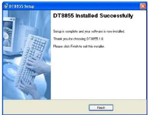 VELLEMAN DVM8855 - Installation du logiciel - 5