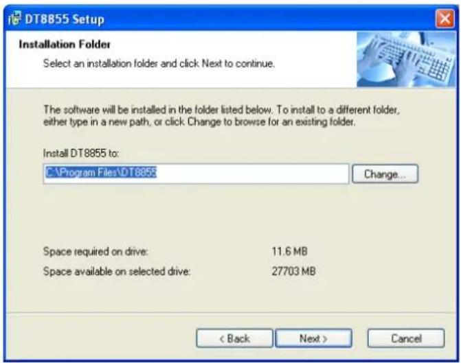 VELLEMAN DVM8855 - Installation du logiciel - 2