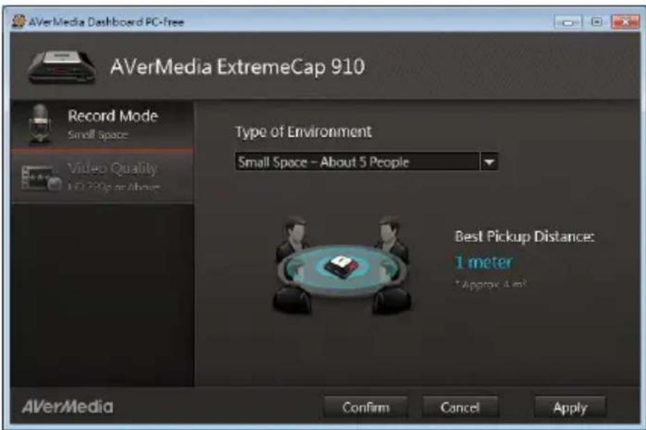 AVERMEDIA ExtremeCap 910 - Videó minőség és felvétel beállítás - 1