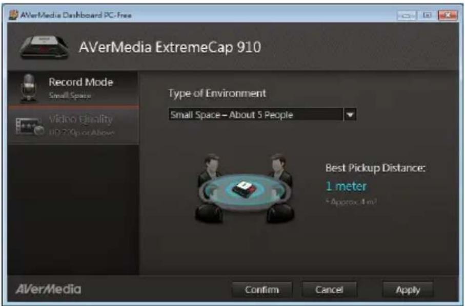 AVERMEDIA ExtremeCap 910 - Nastavení kvality videa a záznamu - 1