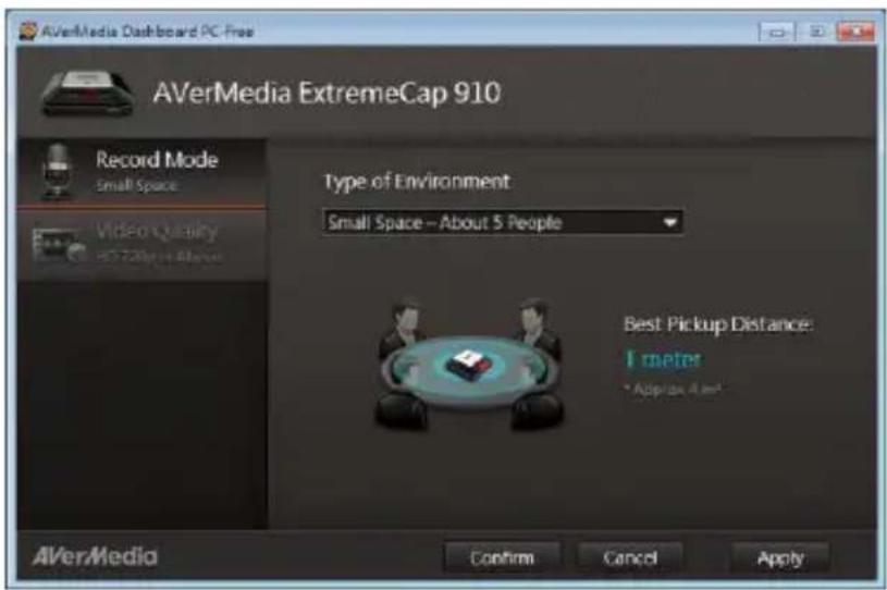 AVERMEDIA ExtremeCap 910 - Réglages Qualité Vidéo et Enregistrement - 1