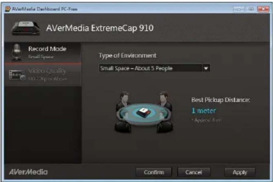 AVERMEDIA ExtremeCap 910 - Configurazione della qualità video e della registrazione - 1