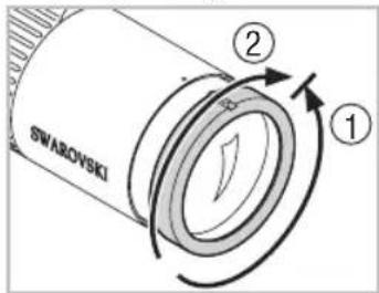 SWAROVSKI OPTIK Z3 310x42 - Inställning av bildskärpan - 1