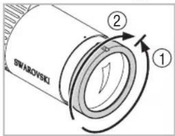 SWAROVSKI OPTIK Z3 310x42 - Réglage de la nettete de l'image - 1