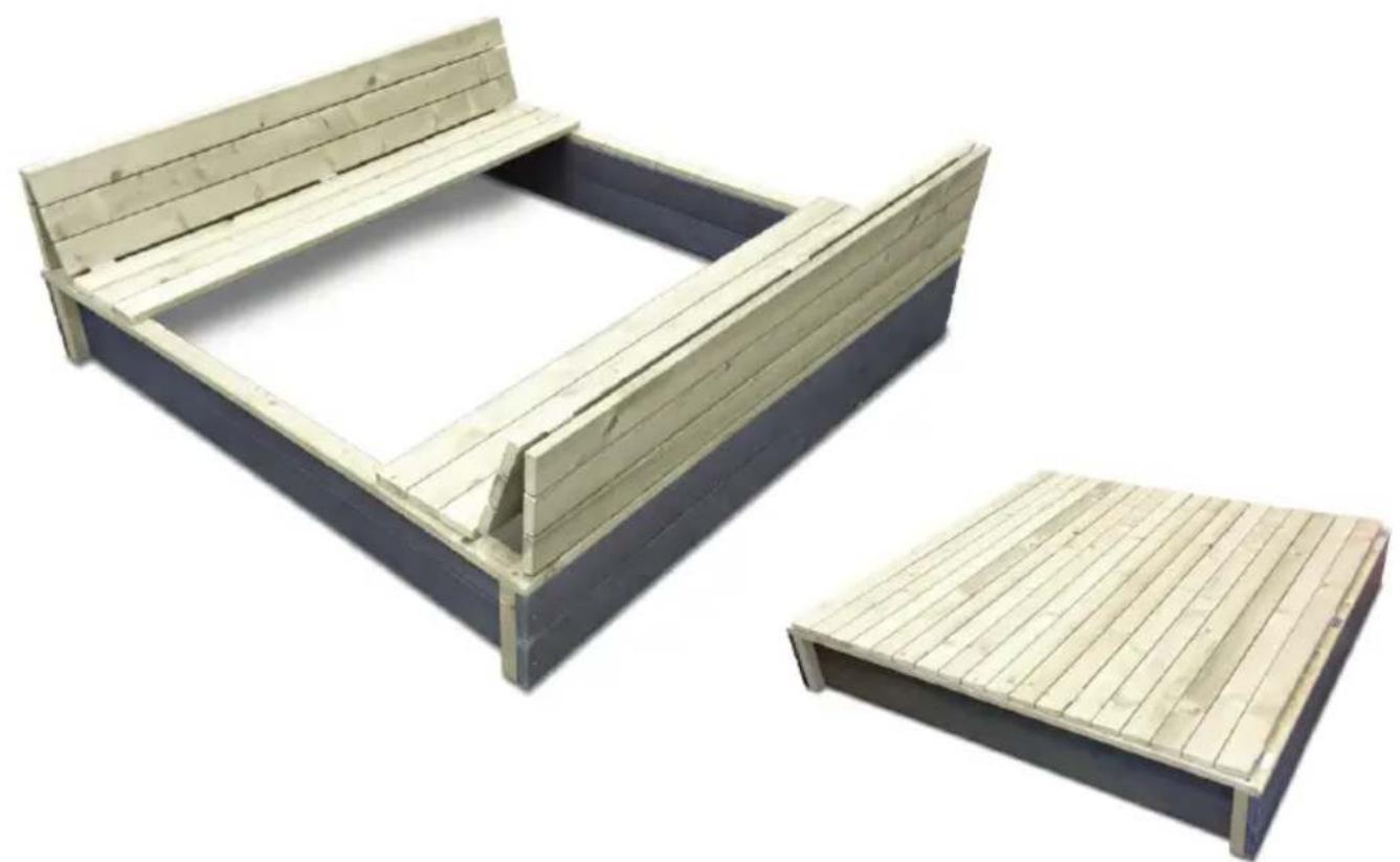 EXIT Aksent Sandpit XL - User manual   Gebrauchsanweisung   Gebruikshandelieiding   Mode d'emploi - 1