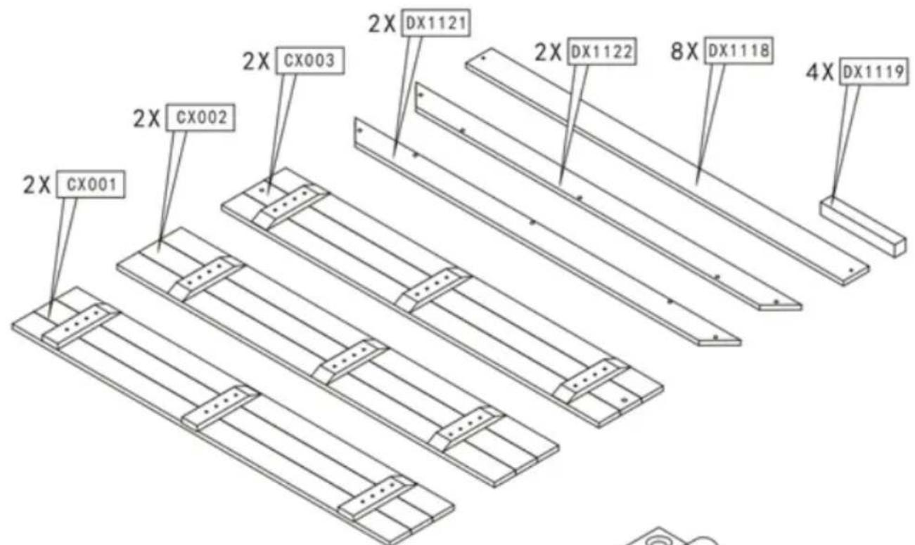 EXIT Aksent Sandpit XL - Assembly / Montage / Montage / L'assemblage - 1