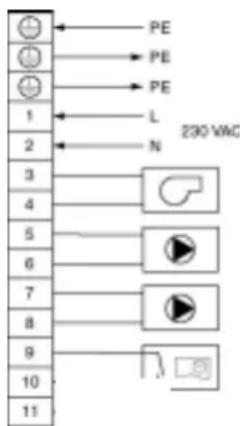 HONEYWELL AX1301HS - SCHEMA Électrique des différêntes applications - 1