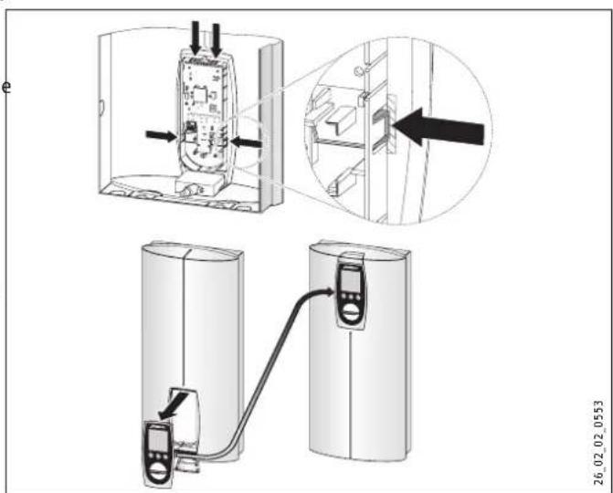 STIEBEL ELTRON DHE 24 SLi - Position du capot inversée - 1