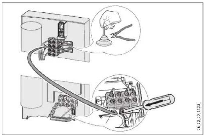 STIEBEL ELTRON DHE 24 SLi - Power supply from above for unfinished walls - 1