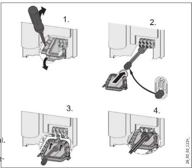 STIEBEL ELTRON DHBE 18 SLi electronic - Large conductor cross-section for electrical connection from below - 1