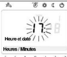 SIEMENS QAA75 - Exemple „Réglage de l'heure“ - 9