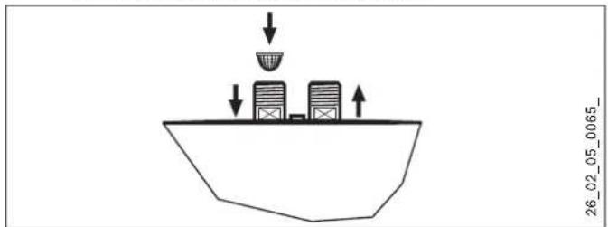 AEG MTE 440 - Czyszczenie sitka - 1