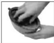 Cresta RGR380 - Impostazione della data, dell'ora esatta, e della scelta fra ^/^ : - 2