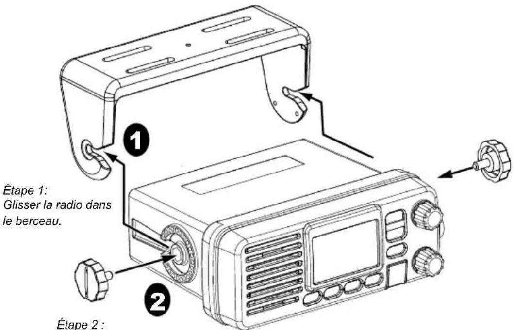PRESIDENT MC8050 DSC - Installer la radio - 1