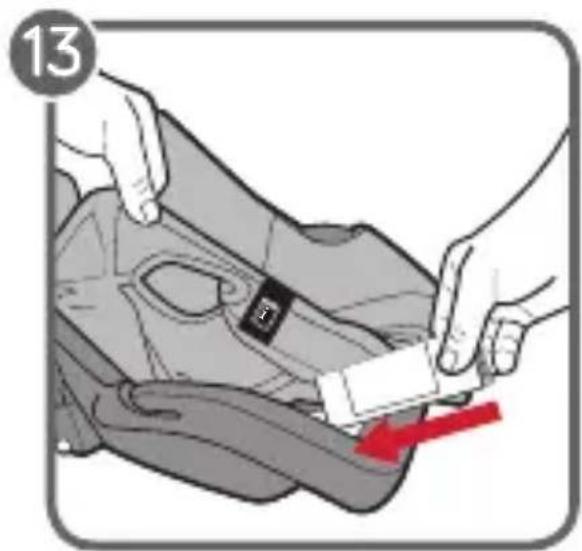 BABY JOGGER ISOFIX - REMOVING THE BASE FROM THE VEHICLE - 3