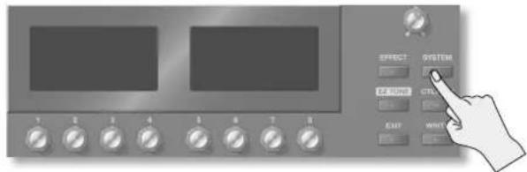 BOSS GT100 - Rétablir les réglages d'usine (Factory Reset) - 1