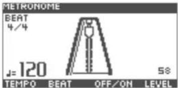 BOSS GT100 - Appuyez simultanément sur les pédales [1] et [2] - 2