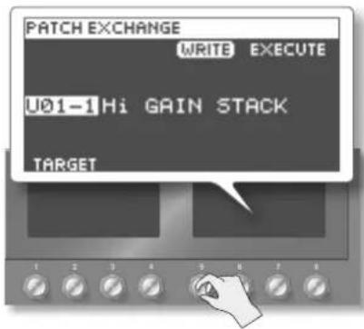 BOSS GT100 - Echanger des Patches (PATCH EXCHANGE) - 2