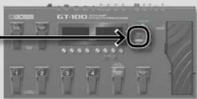 BOSS GT100 - Passez en mode d'édition d'effet - 2