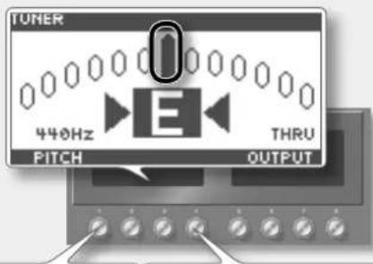 BOSS GT100 - Fonction pratique d'accordeur ('Tuner') - 2