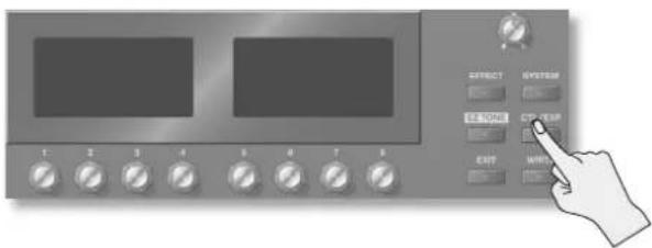 BOSS GT100 - Appuyez sur le bouton [CTL/EXP]. - 1