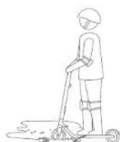 SEGWAY Ninebot KickScooter ES1 - WARNING - 12