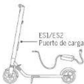 SEGWAY Ninebot KickScooter ES1 - Cargar la bateria - 1