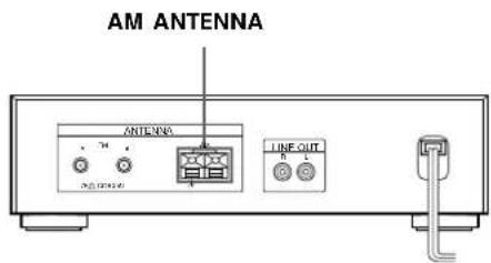 SONY STS3000ES - Ligaoes da antenna AM - 1