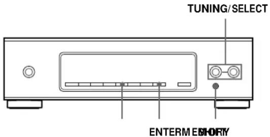 SONY STS3000ES - Presetting Radio Stations - 1