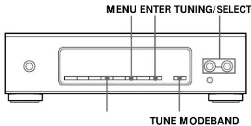 SONY STS3000ES - Ricezione di trasmissioni tramite scorrimento delle stazioni (sintonia automatica) - 1