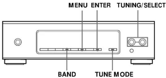 SONY STS3000ES - Recepção de transmissões por varredura de estações (Sintonização automática) - 1
