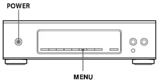 SONY STS3000ES - Selezione della visualizzazione in tedesco - 1