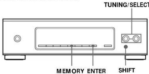 SONY STS3000ES - Programação de estações de rádio - 1
