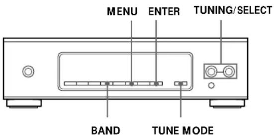 SONY STS3000ES - Automatischer Sendersuchlauf - 1