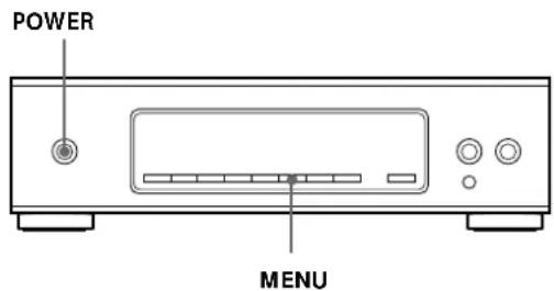 SONY STS3000ES - Selección de la visualización en aleman - 1