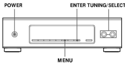 SONY STS3000ES - Memorizzazione automatica delle stazioni FM (selezione autobetica) - 1