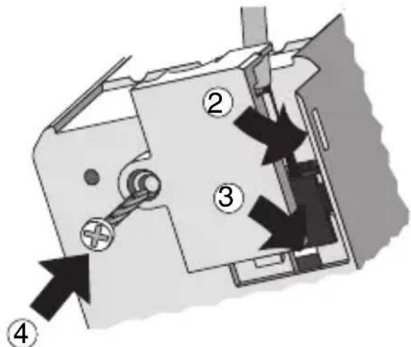 Gewiss GW12796 - Befestigung Einrastklemme - 2