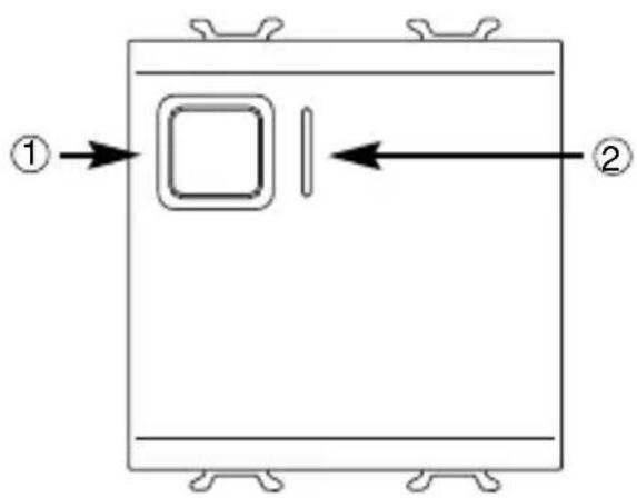 Gewiss GW12796 - Attuatore 1 canale 16A KNX - da incasso - 3