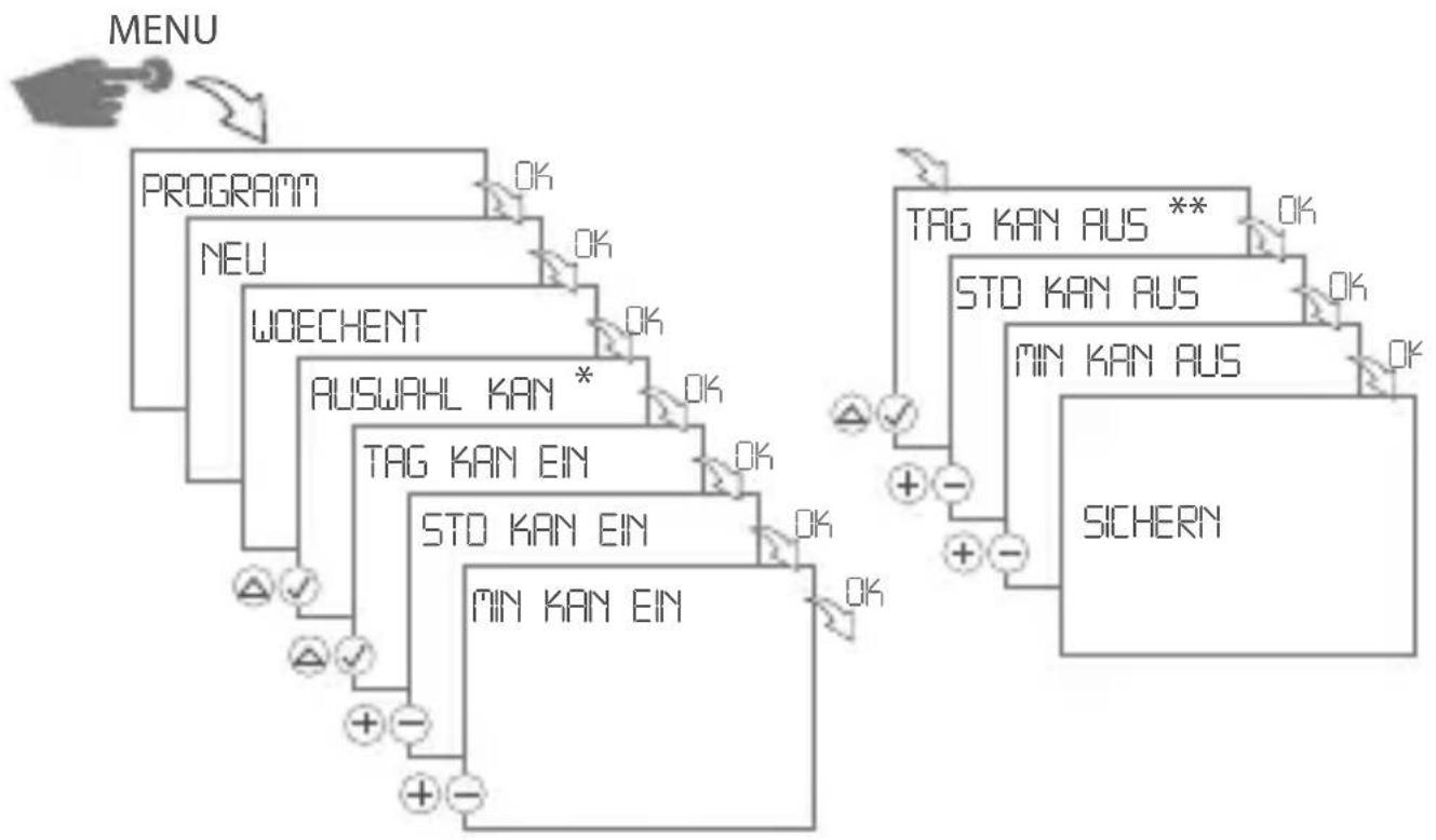 Gewiss GW96845 - PROGRAMMIERUNG - 1