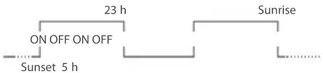 Gewiss GW96845 - OFF period: YES - 2