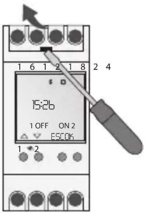 Gewiss GW96845 - CAMBIO DE PILA - 1