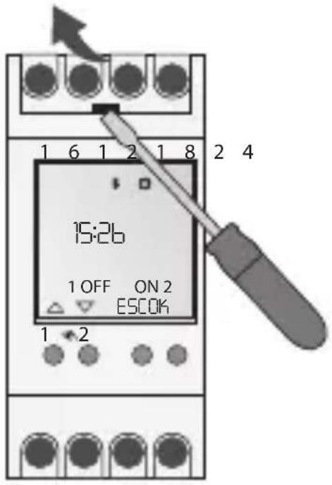 Gewiss GW96845 - CAMBIO BATTERIA - 1