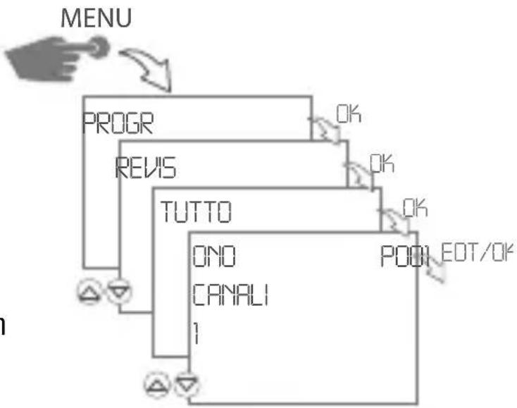 Gewiss GW96845 - VISUALIZZAZIONE E MODIFICA DEL PROGRAMMA - 1
