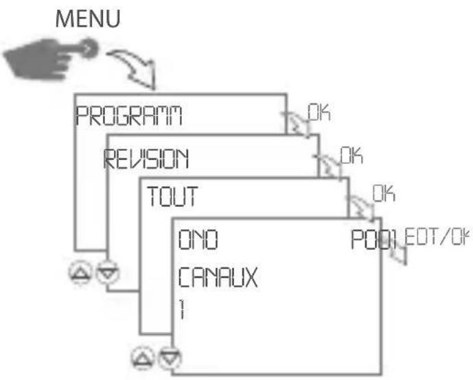 Gewiss GW96845 - VISUALIZZAZIONE E MODIFICA DEL PROGRAMMA - 1
