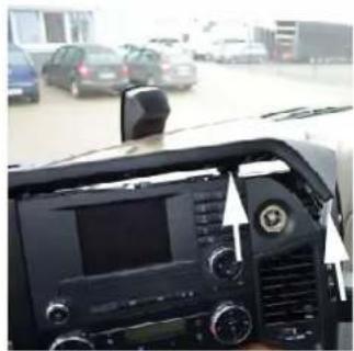 Kuda 213065 - Navi Mercedes-Benz Actros ab 11/2011 - 1