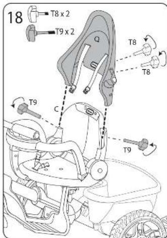 Little Tikes Perfect Fit 4 in 1 Trike - POSITION 1-STROLL - 6