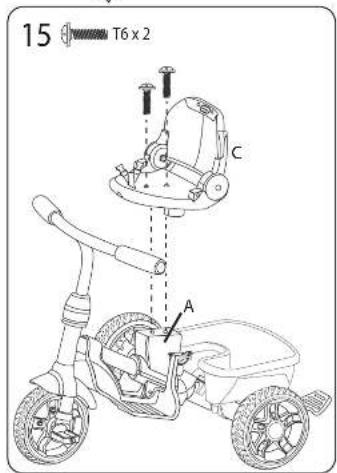 Little Tikes Perfect Fit 4 in 1 Trike - STAND3-LEREN - 8